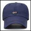 Keps Hatt Broderad Design Utomhus Avslappnad Enkel Snygg CZA094 [Vit Tand] Herr (Svart)