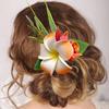 Hair Comb Artificial Flower Design Anti-slip Teeth Hair Organizer Comb Updo Bun Hair Styling Accessory