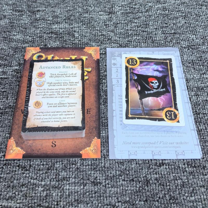 Kull King Skeleton King Ultimatives Piratentrickspiel Party Brettspiel Cover Asset Creator Karten