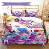 Even After High Pattern Bedding Set Quilt Cover Pillowcase Home Decor Gift (1 * Duvet Cover + 2 * Pillowcase, Without Core)