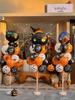 Halloween Balloon Display: Shopping Mall & Storefront Floating Decorations with Photo Props