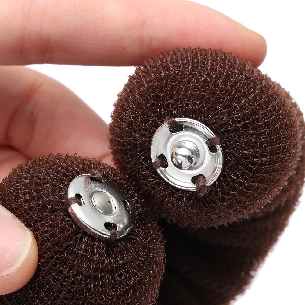 Fashion Cute DIY Hair Styling Tools Hair Curler Donut Hair Bun