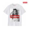 Supreme Logo Print BOX Crew Neck Short Sleeve Shirt White S205