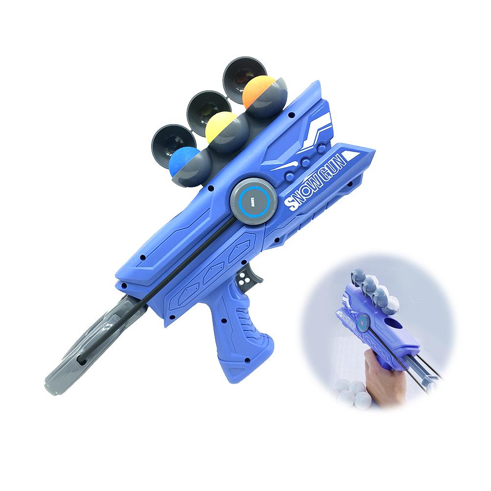 

Дитячі сніжкомети Сніжковий пусковий пристрій Зимова забава Іграшка для снігової битви Іграшка для ігор на вулиці в снігу Підходить для багатокористувацької взаємодії синій
