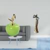 Ceramic Sculpture Ornament And African Tribal Lady Figurine Home Decoration Artwork for Cafe Study