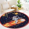 Ridingballsports Round Area Rug,Carpet Rug for Living Room Bedroom Sofa Playroom Decor,Non-slip Floor Mat