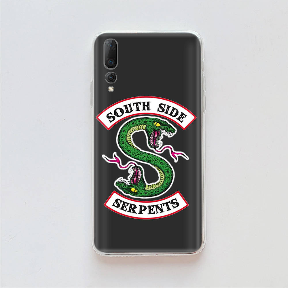 South Side Serpents TPU Case for iPhone XR 7 8 14 15 11 12 13 X XS Pro Max Xiaomi Redmi 13C Note 9 Samsung A22 S23 S24 Ultra Plus VIVO