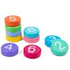 Dětská dřevěná tabule s čísly Kognitivní párování Sčítání Odčítání Operace Montessori Logické myšlení Trénink Matematické hračky