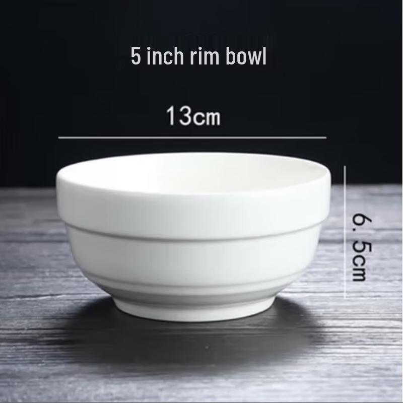 Taishun Melamine Rimmed Rice Bowl Set