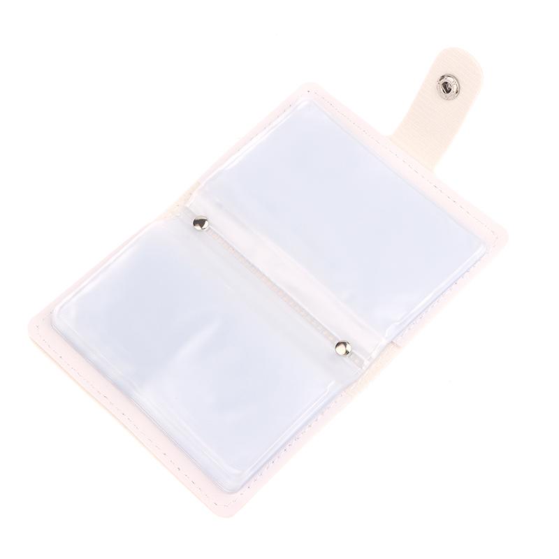 30 Kortfickor Pu-läder Miniplånböcker Rfid-blockerande Kreditbank Ic/Id-kort Hållare Laminerat Dolt Visitkortsfodral