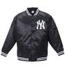 [Plus Size Specialist Mid] FANATICS New York Yankees Satin Stadium Jacket, Size 3L, Black, Men's, 1012733110-1-3L