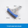 Berong 5-inch Steel Wire Pool Brush
