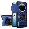 KEYSION Magnetic Phone Case for IQOO Z10 5G Slide Camera Protection Upright Kickstand 360° Ring Shockproof Cover for IQOO Z10