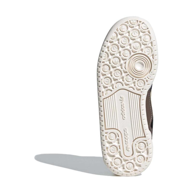 Adidas Originals FORUM LOW Abrasion Resistant Low Top Kids' Skateboarding Shoes Brown Children Aged 3 7 Years Old Sneakers IH3289