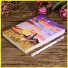 New Retro Fresh Thick Sketchbook Diary Notebook Full Color Page Illustration Notebook Office School Supplies Writing Gift