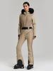Women's High-End Winter Ski Suit: Windproof, Waterproof, Warm, One-Piece for Double-Board Skiing