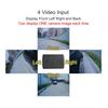 DIYKIT Car Backup Camera Splitter Switch 4 Input 1 Output Intelligent Car Video Switcher Converter