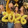 2026 Gold Crown Foil Number Balloons for 2026 New Year Christmas Eve Festival Party Supplies Graduation Decorations Navidad Gift