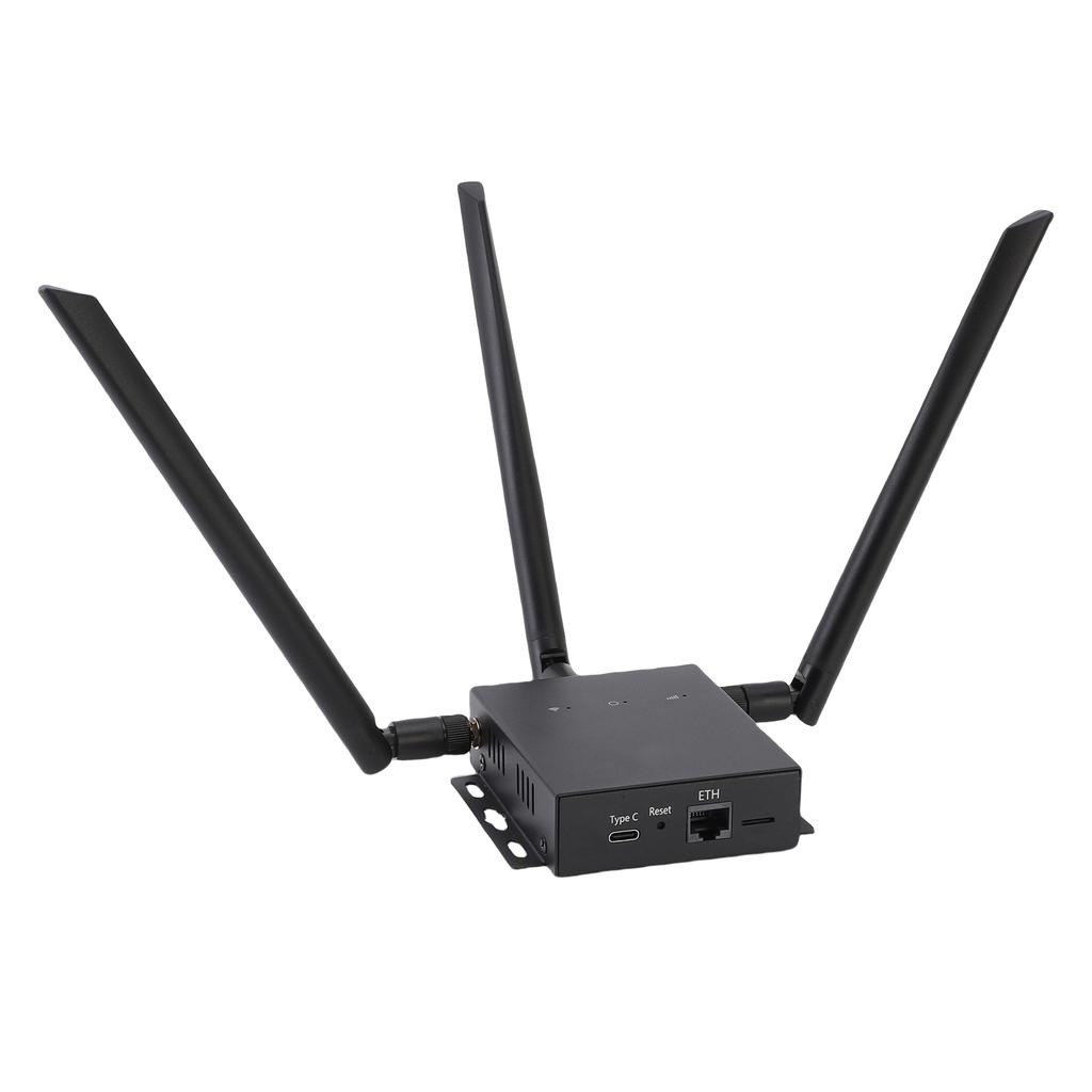 WiFi 6 Router 4G LTE CPE 300Mbps Mobiler WiFi-Hotspot Drahtloser Router mit SIM-Kartensteckplatz 3 Antennen Europäische Version