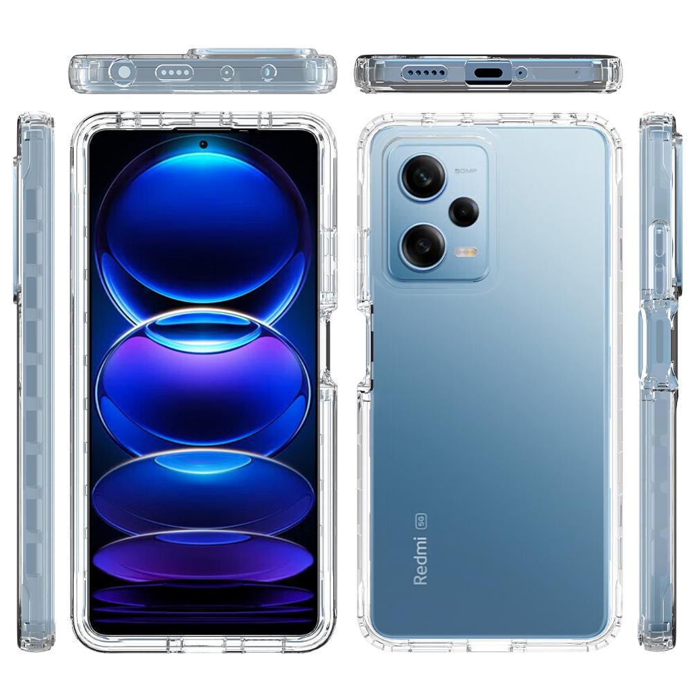 Phone Case for Xiaomi Redmi Note 12 Pro 5G/Note 12 Pro Speed 5G/Poco X5 Pro 5G,PC+TPU Gradient Cover with PET Film