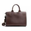 TS JYL Laptop bag,Vintage Crazy Horse Leather Briefcase Business Men Laptop Shoulder Bag