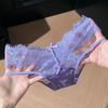 Lady Summer Pure Desire Lace Mesh Hollow Breathable Triangle Briefs