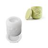 Magnolia Lily Design Flowerpot Molds Reusable DIY Resin Plaster Storage Box Molds for Nordic Home Decor