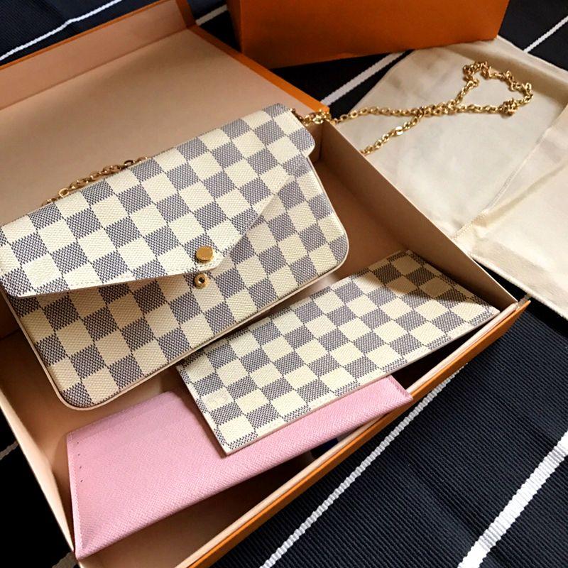 

Гонконг Гонконг Роскошная цепочка Пресбиопический конверт Пакет Сумка-мессенджер «три в одном» Сумка для маджонга Женская одежда Натуральная кожа Легче всего сочетать PINK CHECK