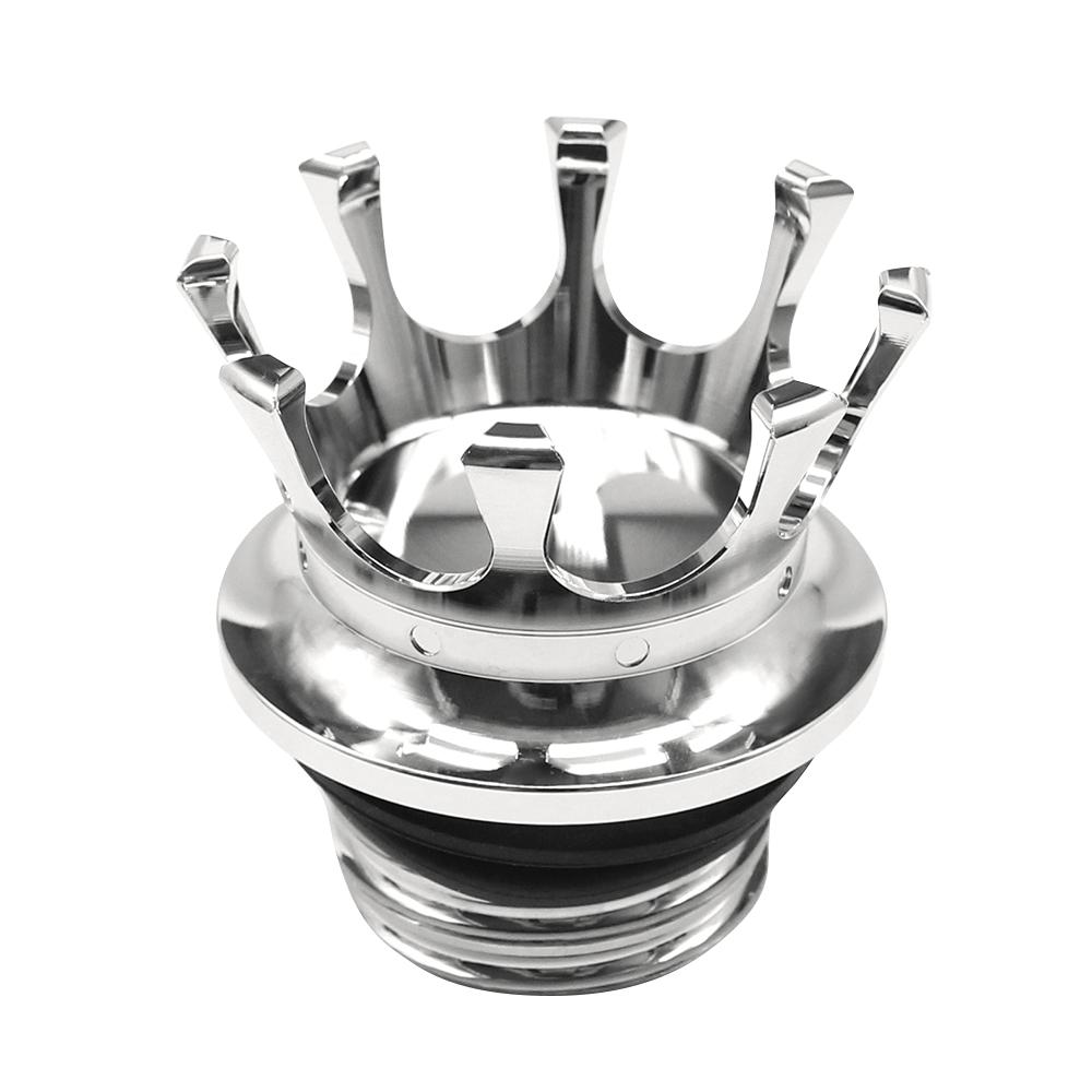 King Crown Gas Cap Fuel Tank Cover Motorcycle Accessories Sportster XL 883 1200 48 Dyna Touring Road King Softail For Harley