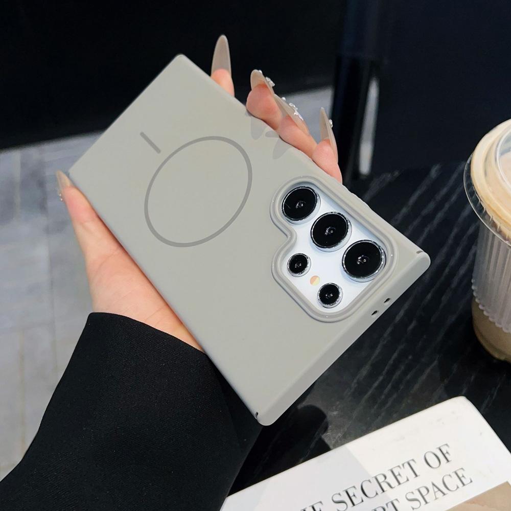 Luxusní tenký magnetický kryt pro Samsung Galaxy A55 A56 A26 A36 A06 A35 A25 A16 A15 5G Bezdrátové nabíjení Matný Nárazuvzdorný Tvrdý Kryt