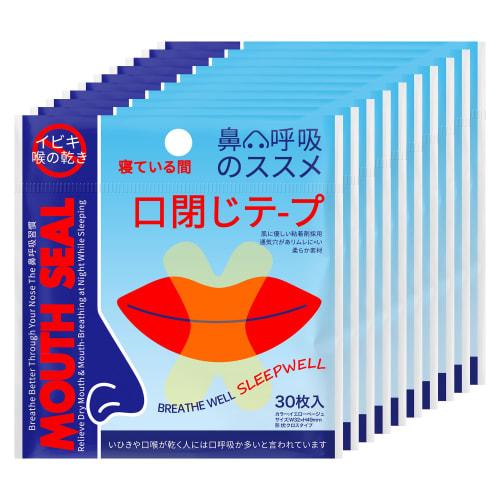 

Anti-Snoring Mouth Closure Tape [Featured in anan x Supervised by Sleep Professionals] Large Capacity 300 Sheets Anti-Snoring Tape Prevents Mouth Brea