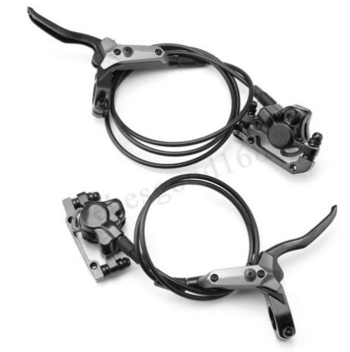 Front and rear disc brakes-mountain bike