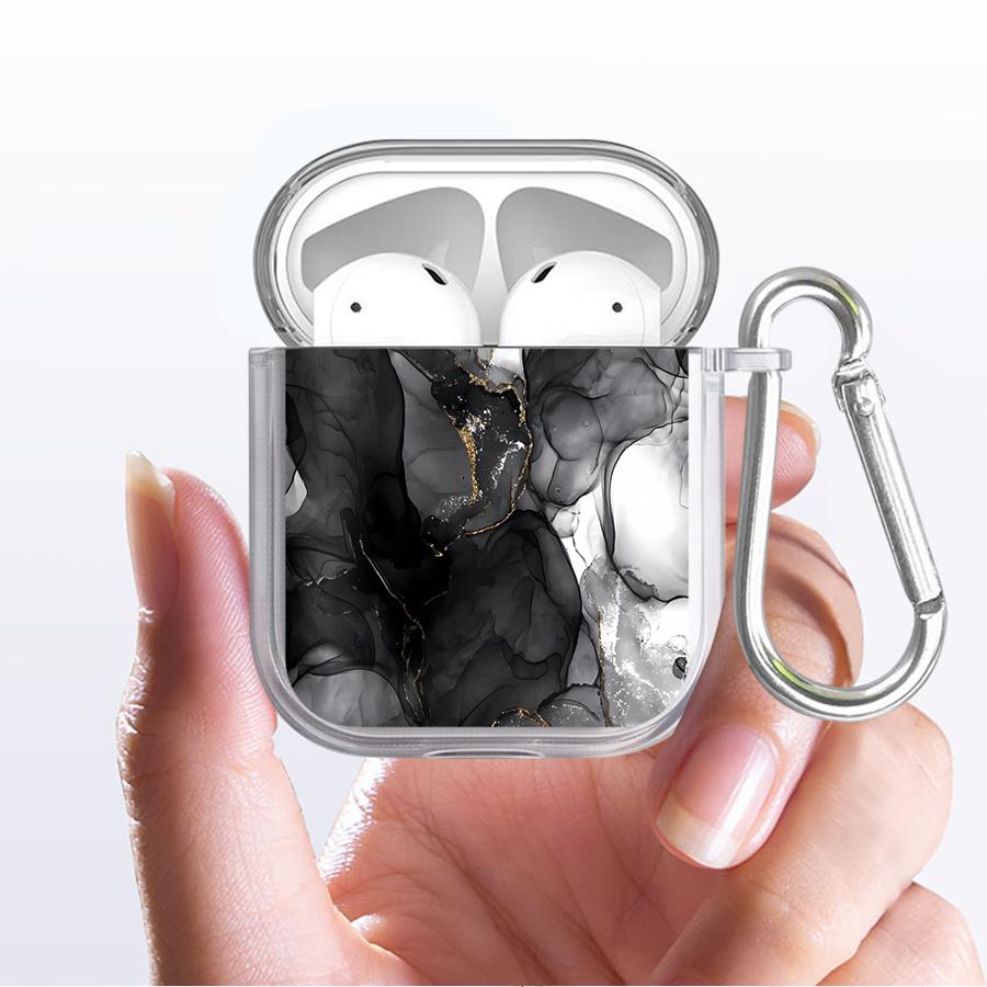 Case For Airpods 1 4 3 Pro2 Pro 2 Pro3 Clear Earphone Cases Cover Minimalist Pattern