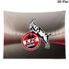 1.FC KoIn Logo Wall Tapestry Aesthetic Wall Hanging Printed Fabric Blanket Decorative Tapestries for Bedroom Living Room Home Decor