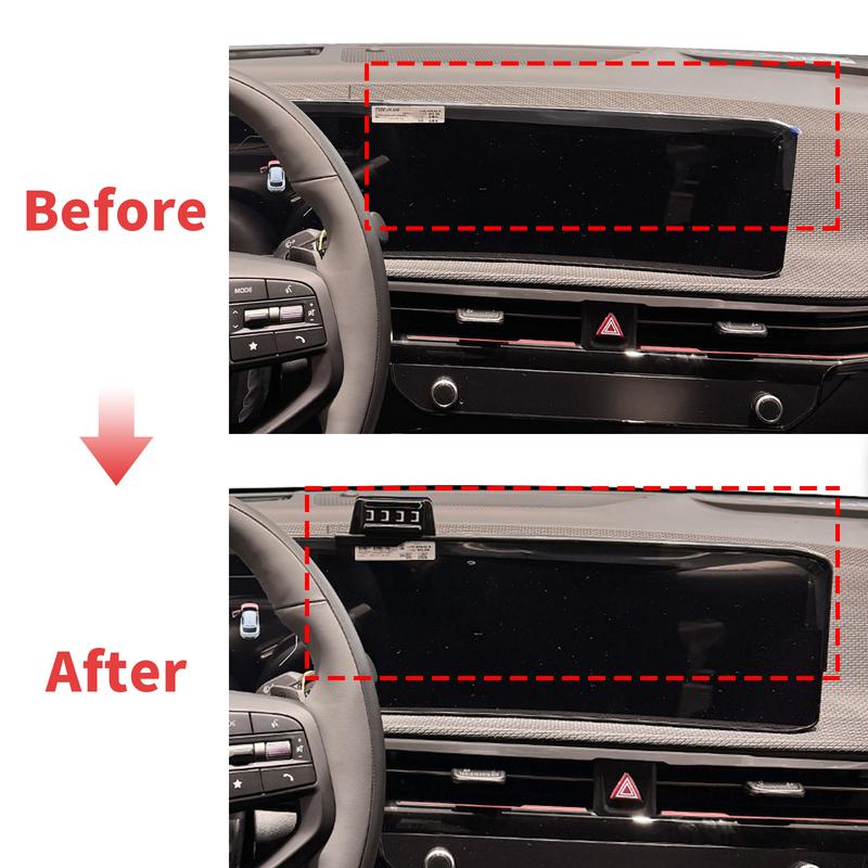 fit for KIA EV6 2025 2026 2027 GPS Navigation Integrated Screen Mount Phone Holder Mount Car accessoires