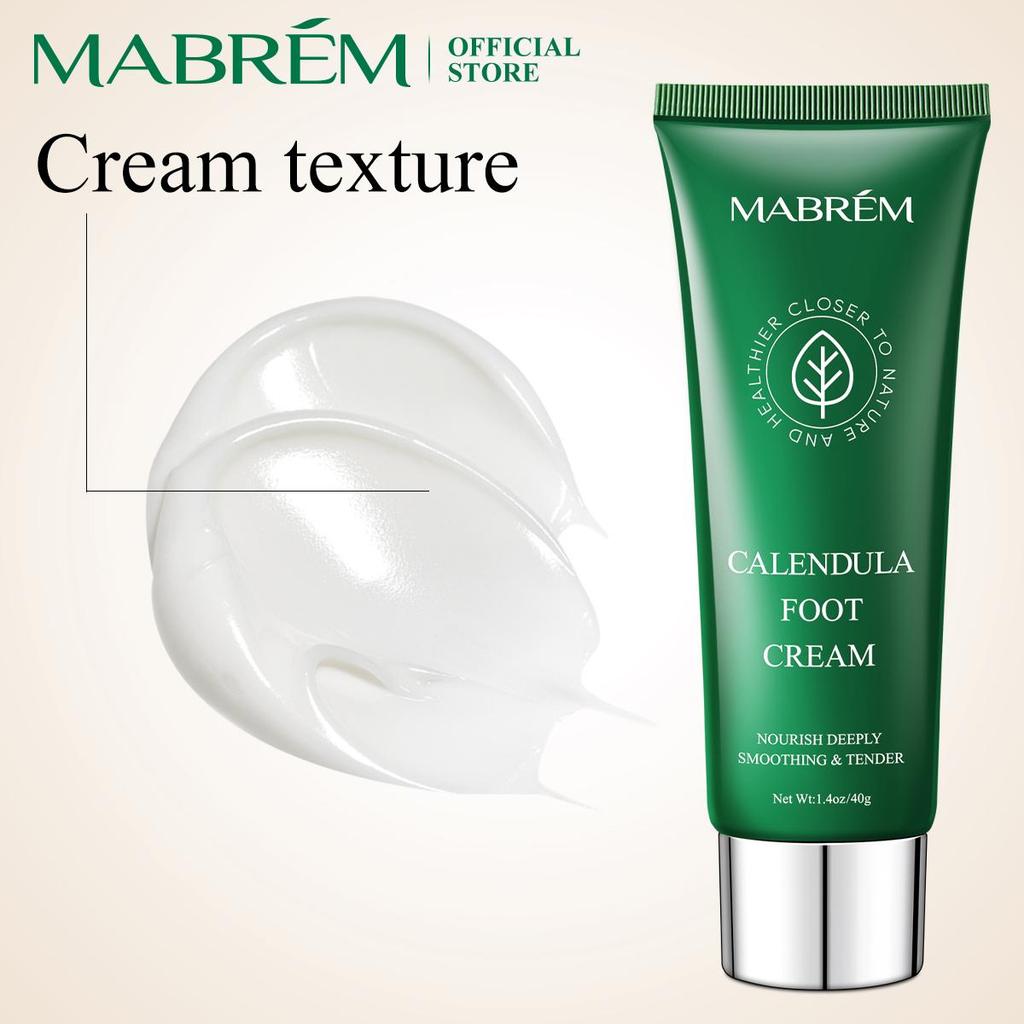 MABREM Krem do stóp z nagietkiem - Zmiękcza, nawilża i złuszcza 40g