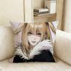 MMisa DDEATH NNOTE AAmane Pillow Cover Sofa Cushion Cover Home Room Decoration Children Gift