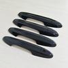 For Honda CITY 2015- Honda Ballade Grace Black Carbon Fiber pattern Door Handle Cover Bezel Trim  2016 2017 2018