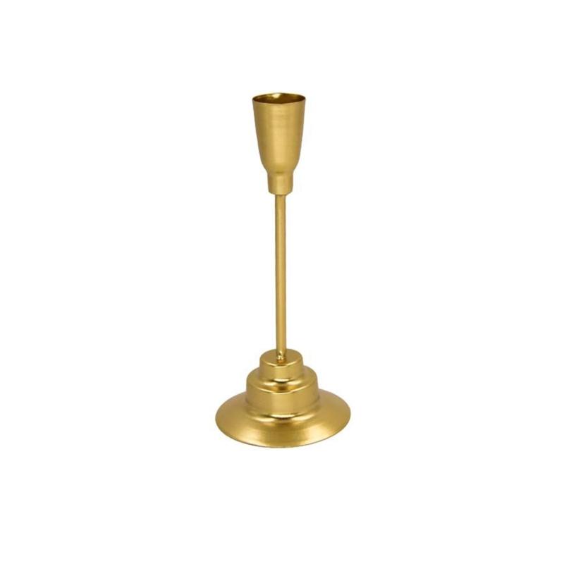 Contemporary Metal Candle Holder Iron Taper Candle Stand Candlestick Stand for Romance Wedding Centerpieces Decoration