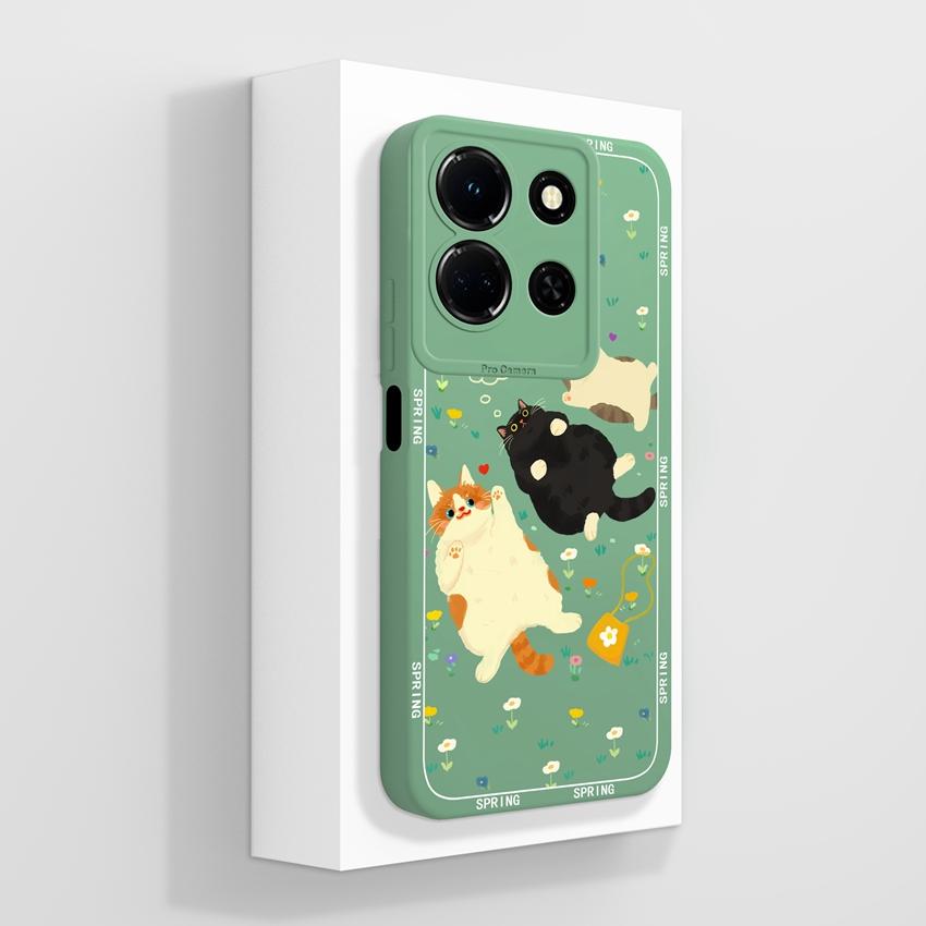 For Infinix Note 30 40 50 Pro Plus 50S 50x Beautiful Crystal Butterfly Phone Cases Screen Protector Liquid Silicone Dustproof Shell For Infinix Casing