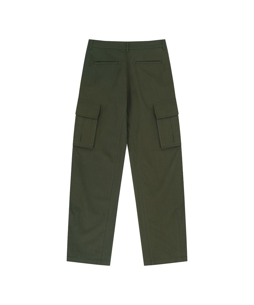 VIS A VIS Relaxed Fit Cargo Pants (Khaki)