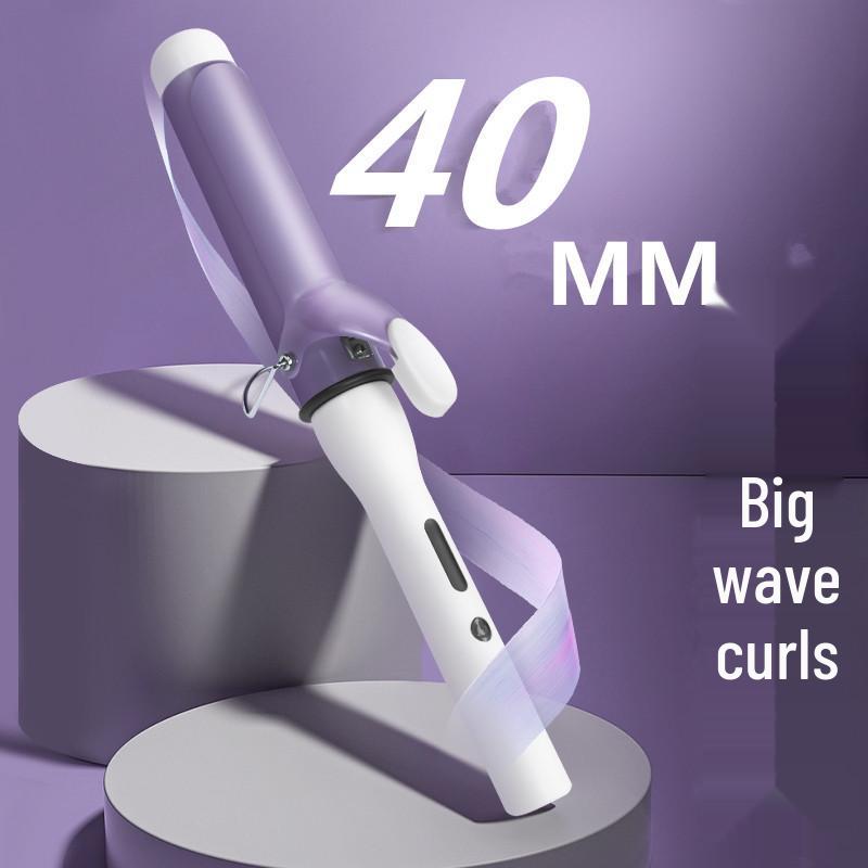 

Корейская 40-мм большая плойка для волнистых локонов - Безопасная для волос и электрическая