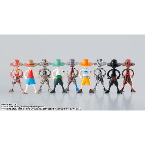 TAMASHII NATIONS LUFFY's ONE PIECE Adventure Memories Vol.1 (BOX) Approximately 86mm ABS Painted Finished Figure