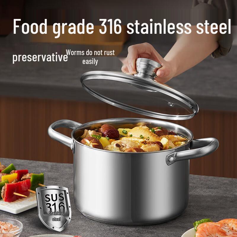 Супница COOKER KING с двойной ручкой, предотвращающая проливание и ожоги