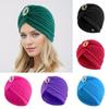 Women's Retro Ethnic Headscarf Hat Rhinestone Headscarf Hat