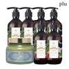 (Plu) Scrub Body Wash 500g x 6 (Choose type) + Body Scrub (Eucalyptus)