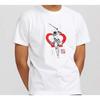 UNIQLO Printed T-Shirt Straight Fit Unisex Tops White 427580-00