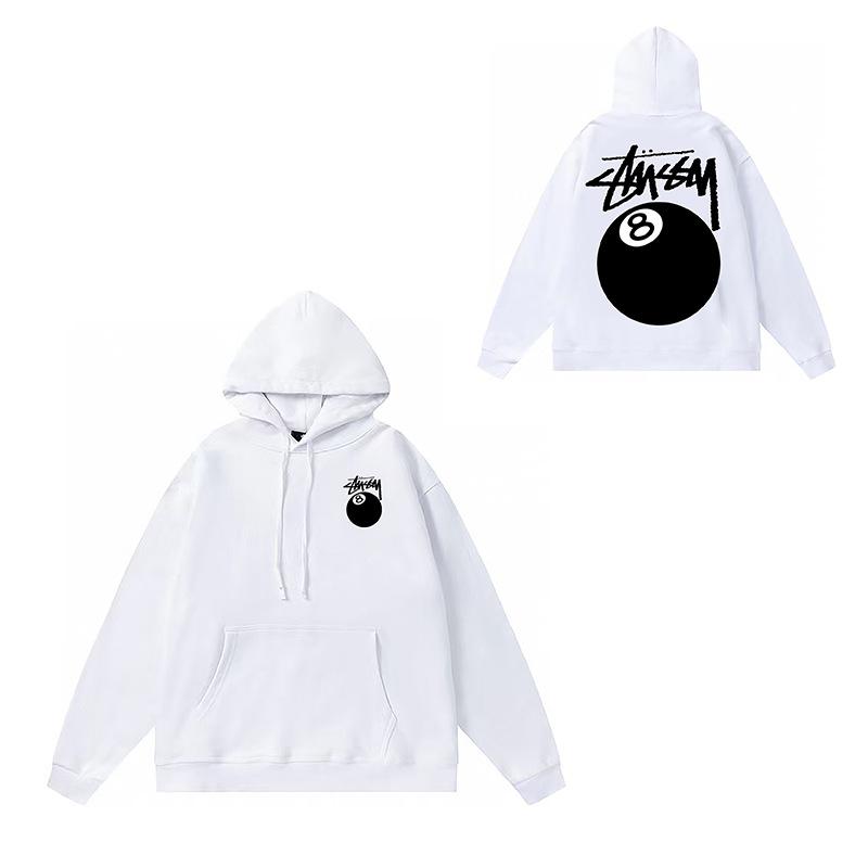 A Stus hooded sweater is a heavy and high version hooded sweater for couples.