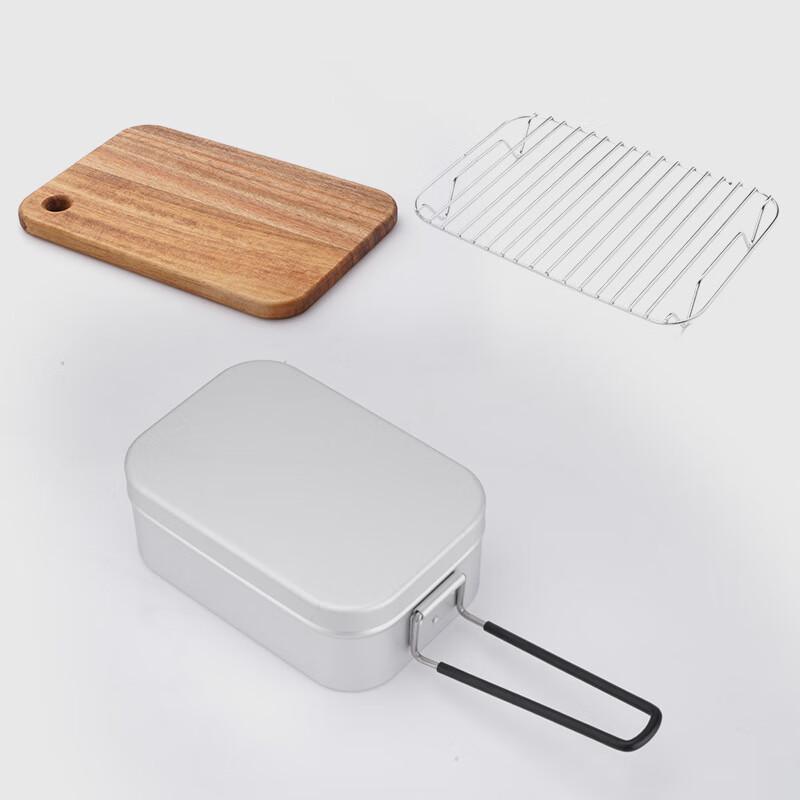 Outdoor Aluminum Bento Box Cookset 1.4L
