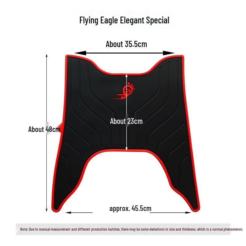 Feiying Yazhi FY100T-A Motorcycle Waterproof Foot Pedal Pad